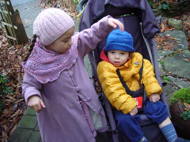 Children of a Knitting Family . . .