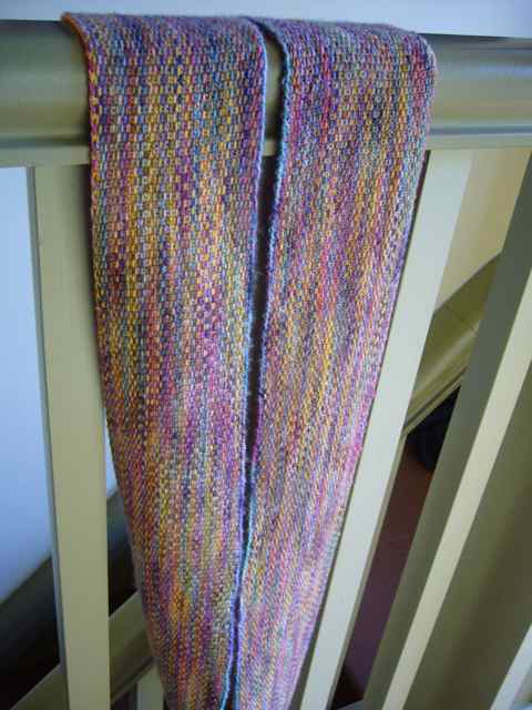 The Linen Stitch Scarf Part 2