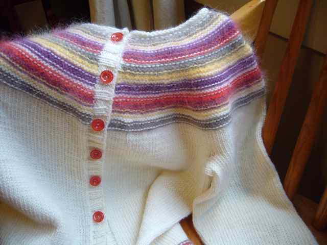 Finishing Up a Sweater