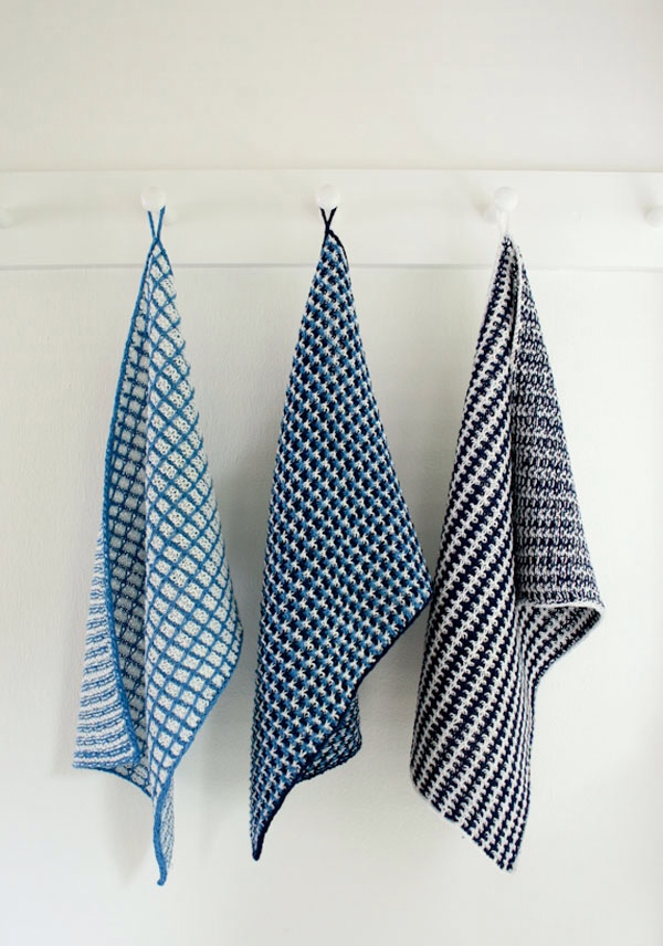 Summer Knitting:  Linen Dish Towels