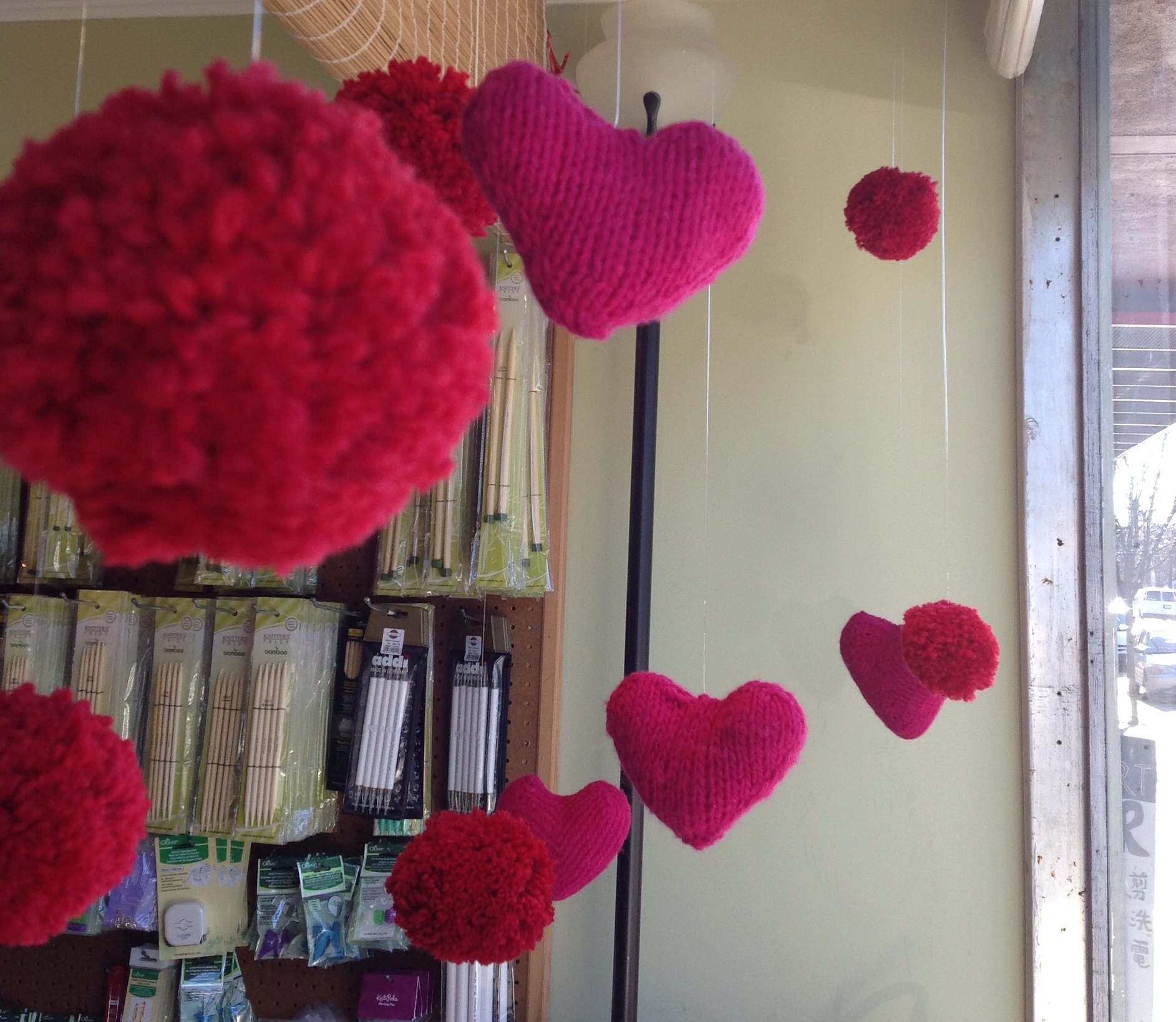 Valentine Pom Poms