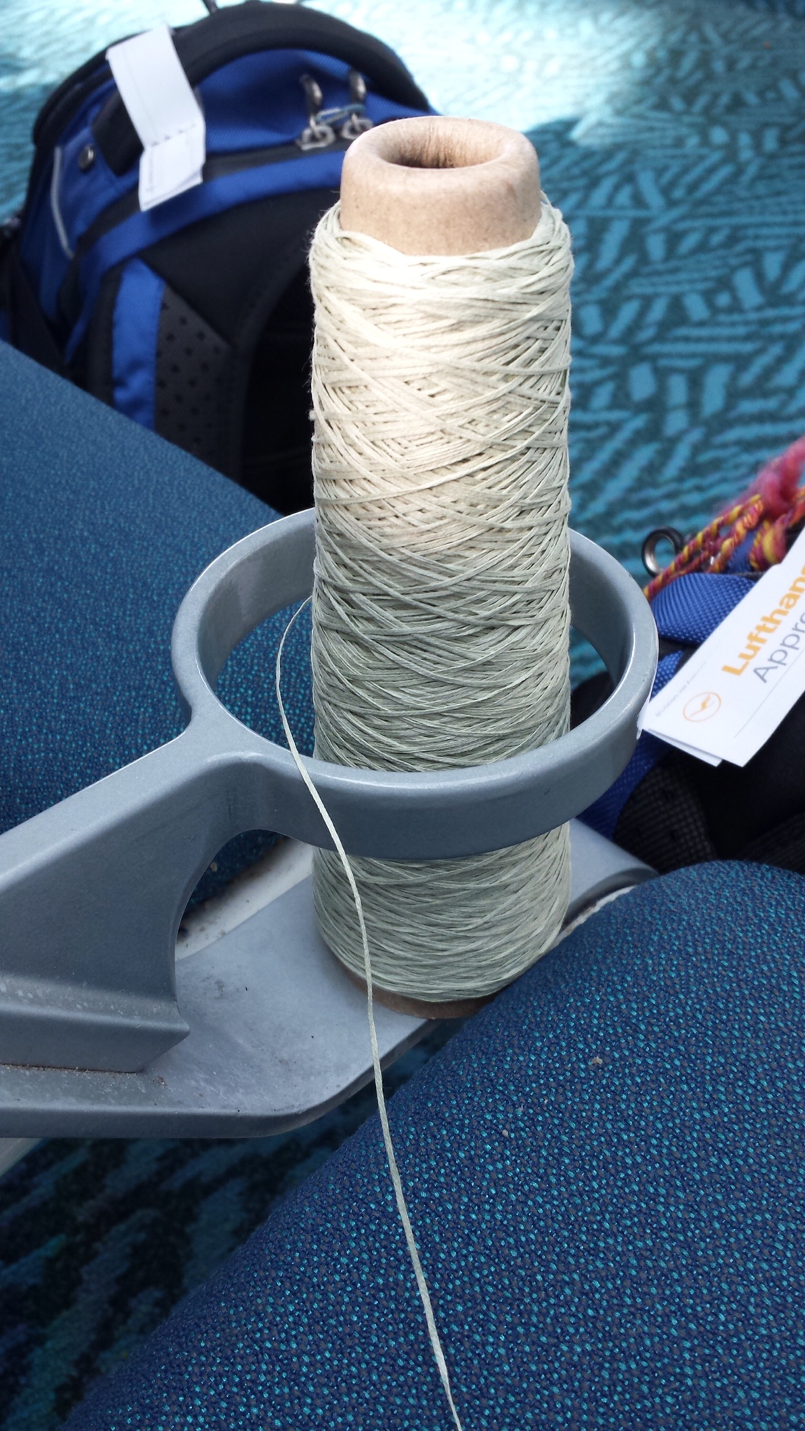 Who Knew--Yarn Holders in Airports?