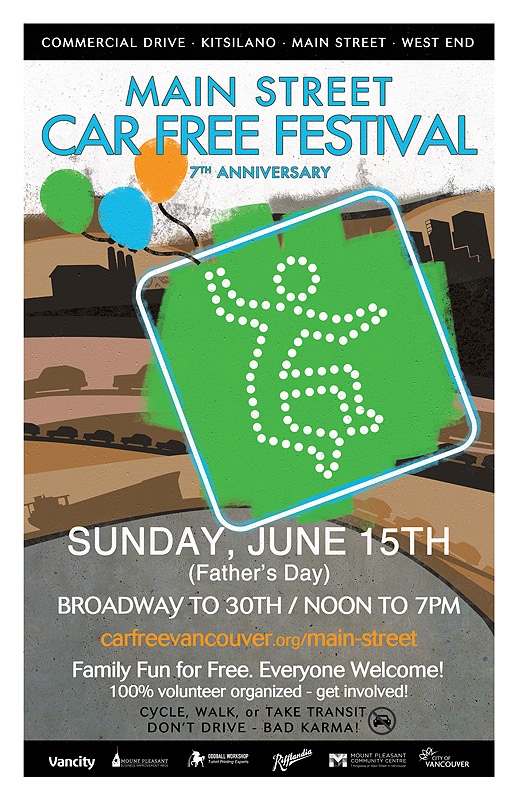 Sunday is Car Free Day on Main